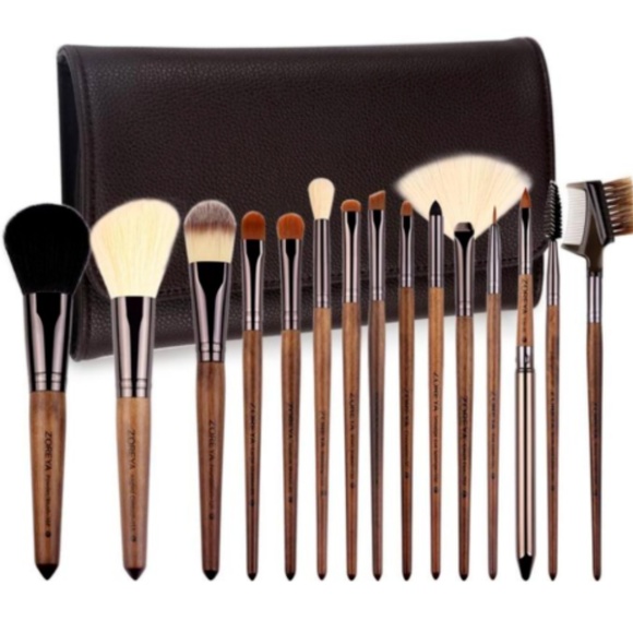 Z'Oreya 15 piece High End Luxury Makeup Brush Set - Picture 1 of 4